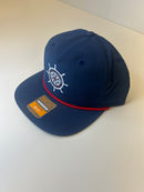 Navy UMPQUA - Flat Brim - 50 UV Protective