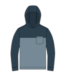 Youth Colorblock Bamboo Shade Hoodie