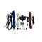 ILCA Cunningham/Outhaul Kit - Harken Upgraded XD