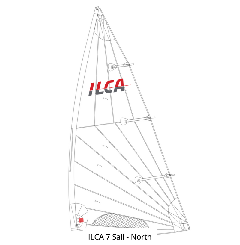 Ilca Rigging ILCA 7 / Laser® MKII Full Rig Sail - Hyde – Simmons Boatworks